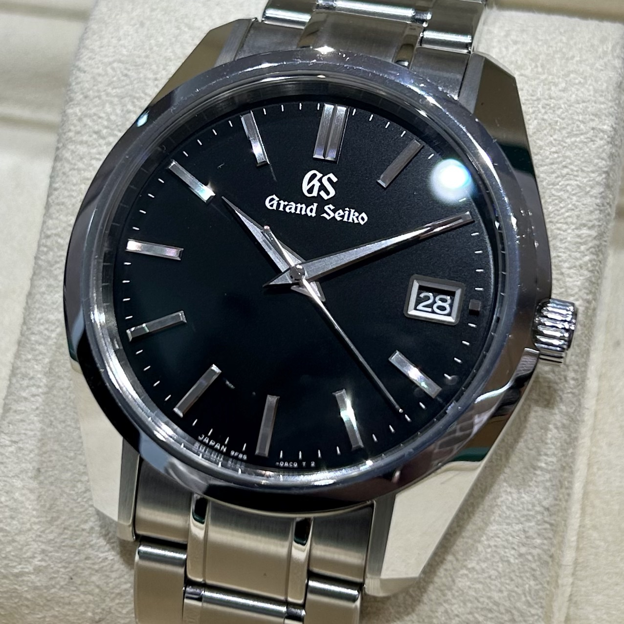 グランドセイコー Grand Seiko SBGP003 ブラック メンズ 腕時計